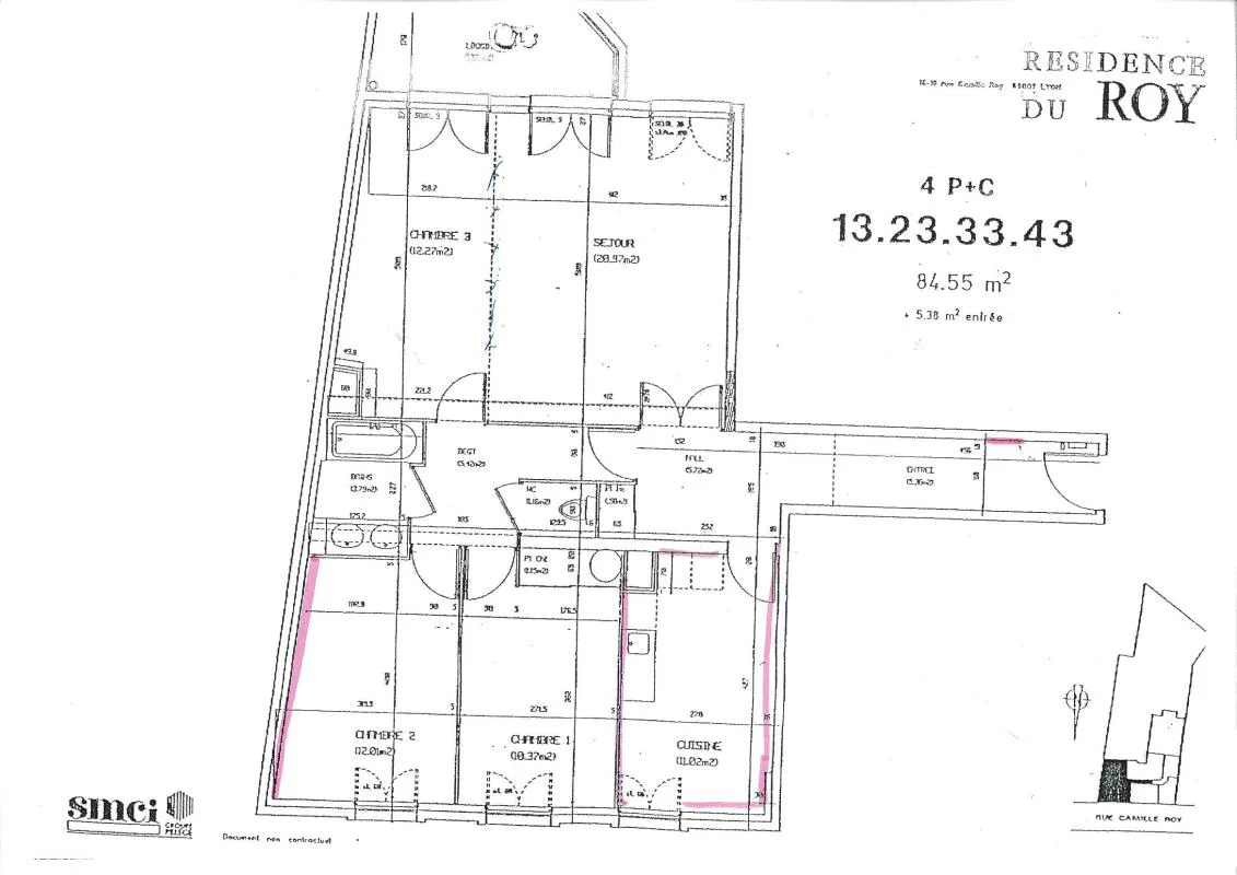 Appartement 4 pièces à louer à Lyon (69007) - photo 8