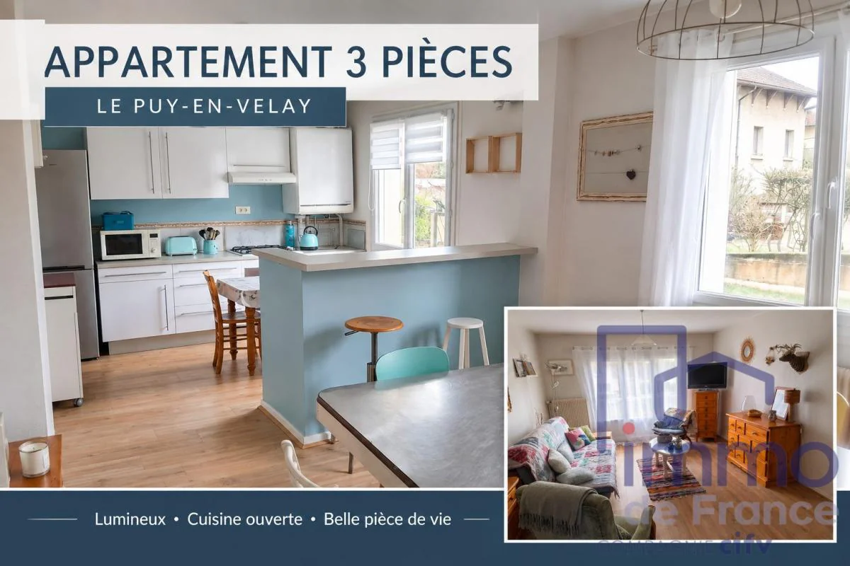 Appartement 3 pièces à vendre au Puy-en-Velay (43000) - photo 1