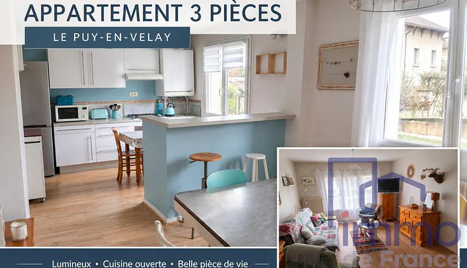 Appartement 3 pièces à vendre au Puy-en-Velay (43000) - photo 1