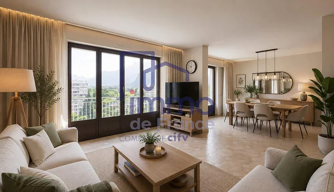 Appartement 5 pièces à vendre à Échirolles (38130) - photo 2