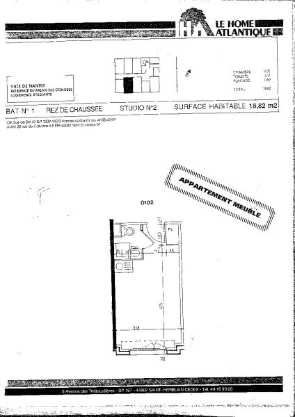 Appartement 1 pièce à louer à Nantes (44000) - photo 6