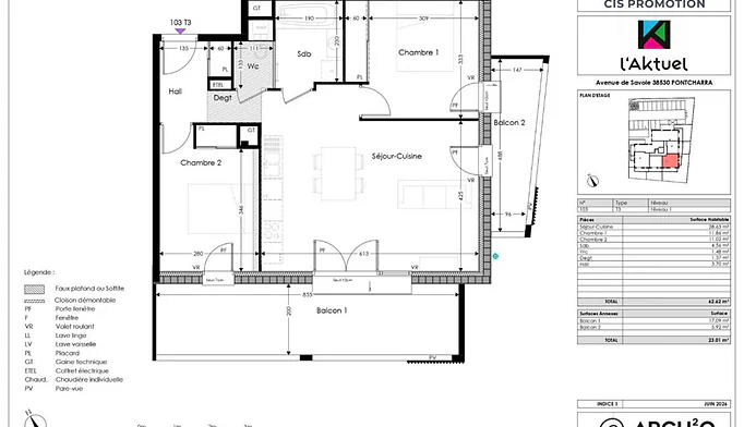 Appartement 3 pièces à vendre à Pontcharra (38530) - photo 4