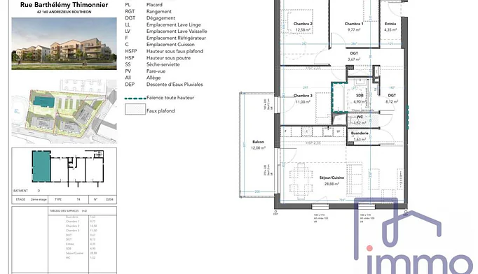 Appartement 4 pièces à vendre à Andrézieux-Bouthéon (42160) - photo 11