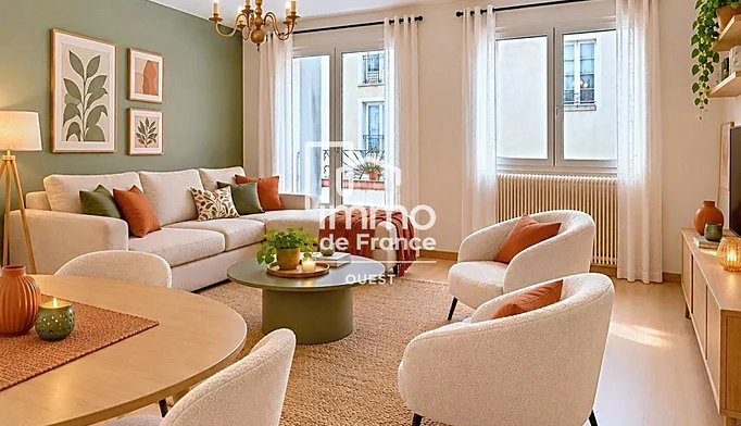Appartement 2 pièces à vendre à Roche-sur-Yon (85000) - photo 1