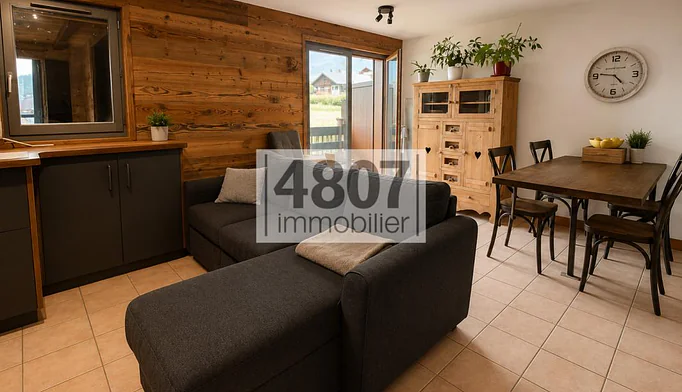 Appartement 3 pièces à vendre à Praz-sur-Arly (74120) - photo 2