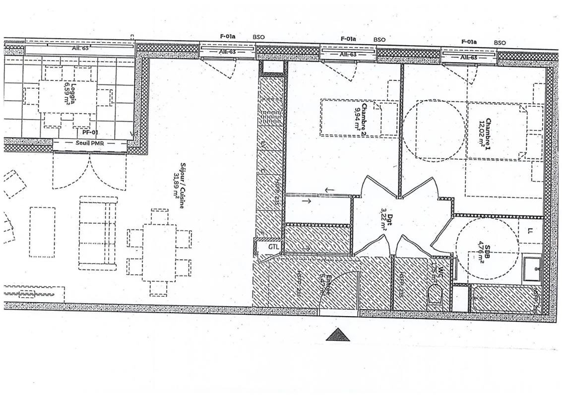 Appartement 3 pièces à louer à Saint-Priest (69800) - photo 2
