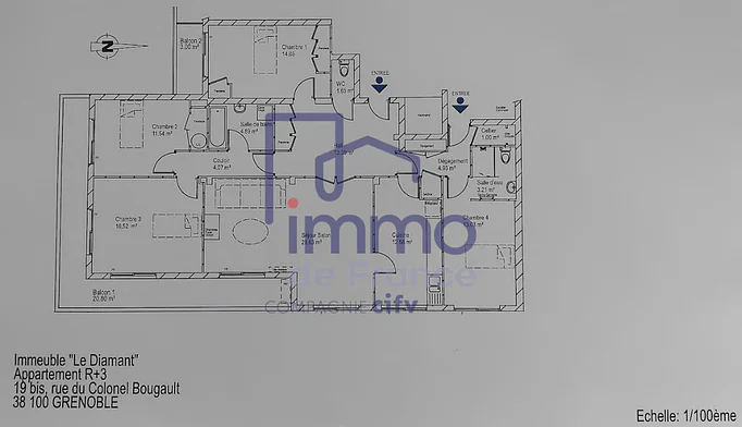 Appartement 6 pièces à vendre à Grenoble (38100) - photo 5
