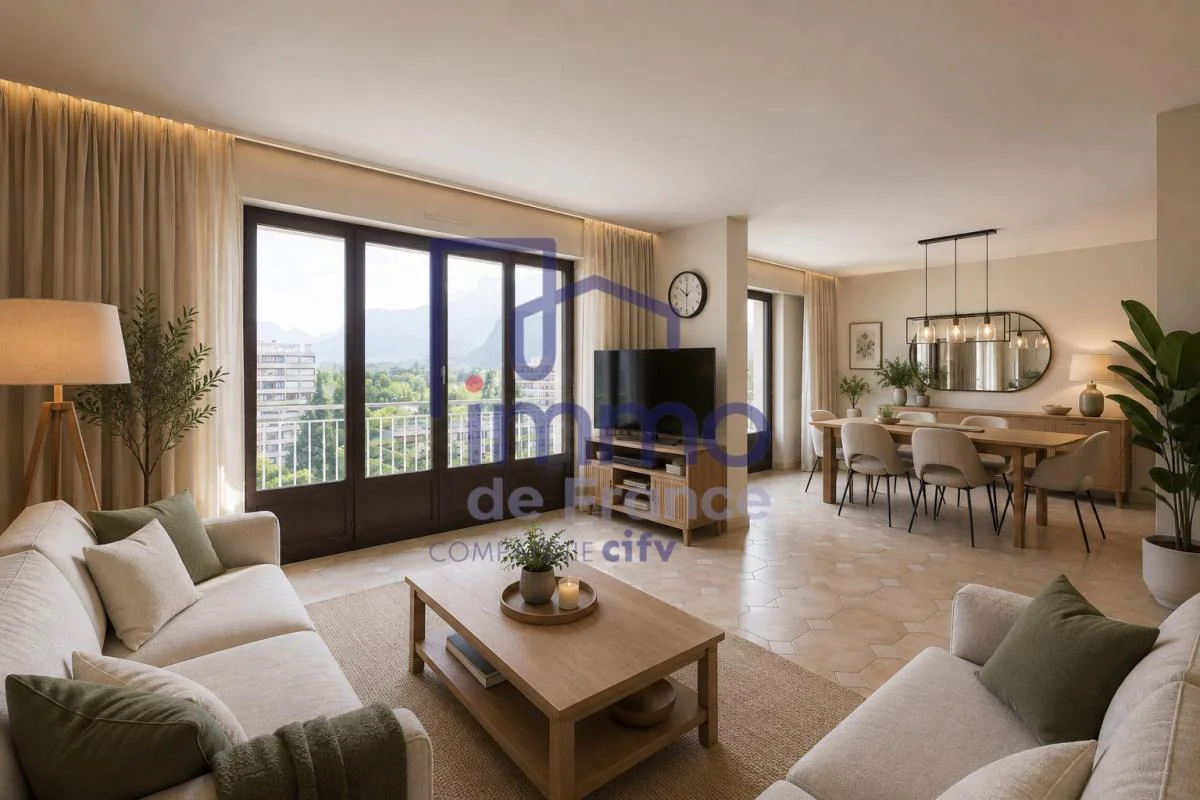 Appartement 5 pièces à vendre à Échirolles (38130) - photo 2