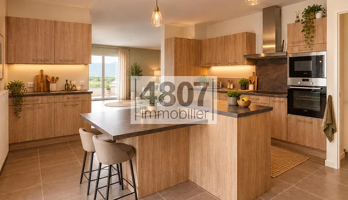 Appartement 5 pièces à vendre à Feigères (74160) - photo 1