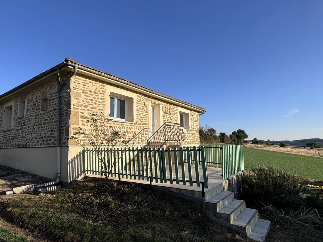 Maison 3 pièces à louer à Tersanne (26390) - photo 1