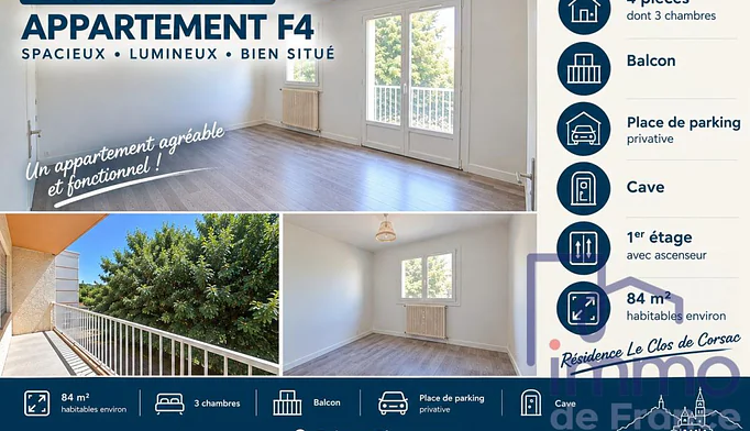 Appartement 5 pièces à vendre à Brives-Charensac (43700) - photo 1