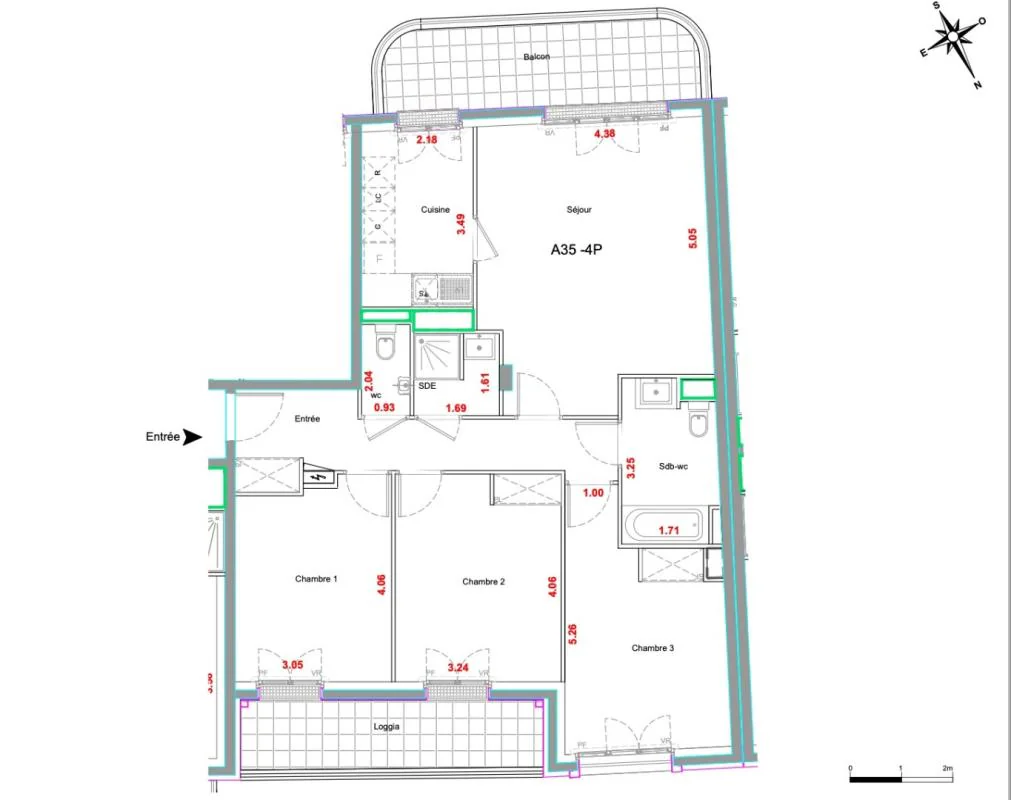 Appartement à Saint-Ouen-sur-Seine