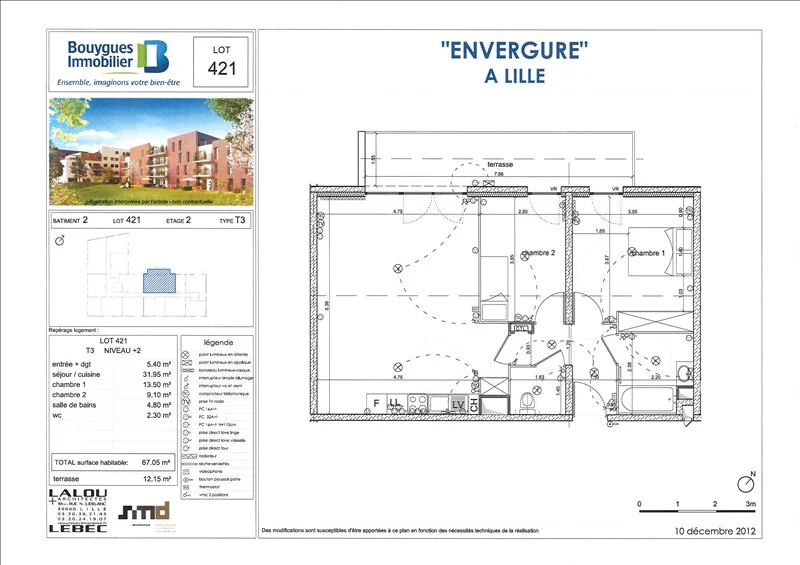 Appartement 3 pièces à louer à Lille (59000) - photo 10