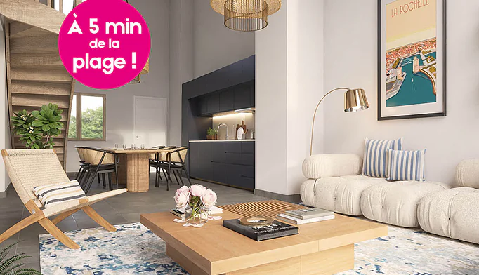 Appartement 5 pièces à vendre à Aytré (17440) - photo 2