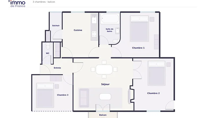 Appartement 4 pièces à vendre à Aubenas (07200) - photo 5