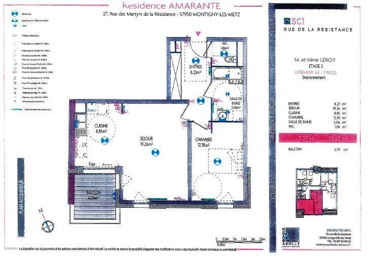 Appartement 2 pièces à louer à Montigny-lès-Metz (57950) - photo 8
