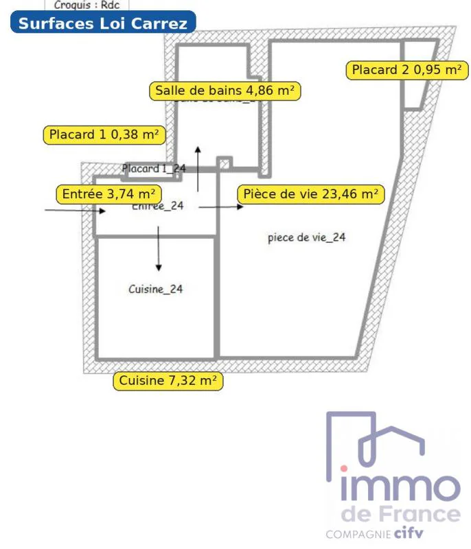 Appartement 2 pièces à vendre au Puy-en-Velay (43000) - photo 4